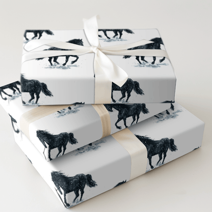Merry Mare - Wrapping Paper - Aspen & Arlo