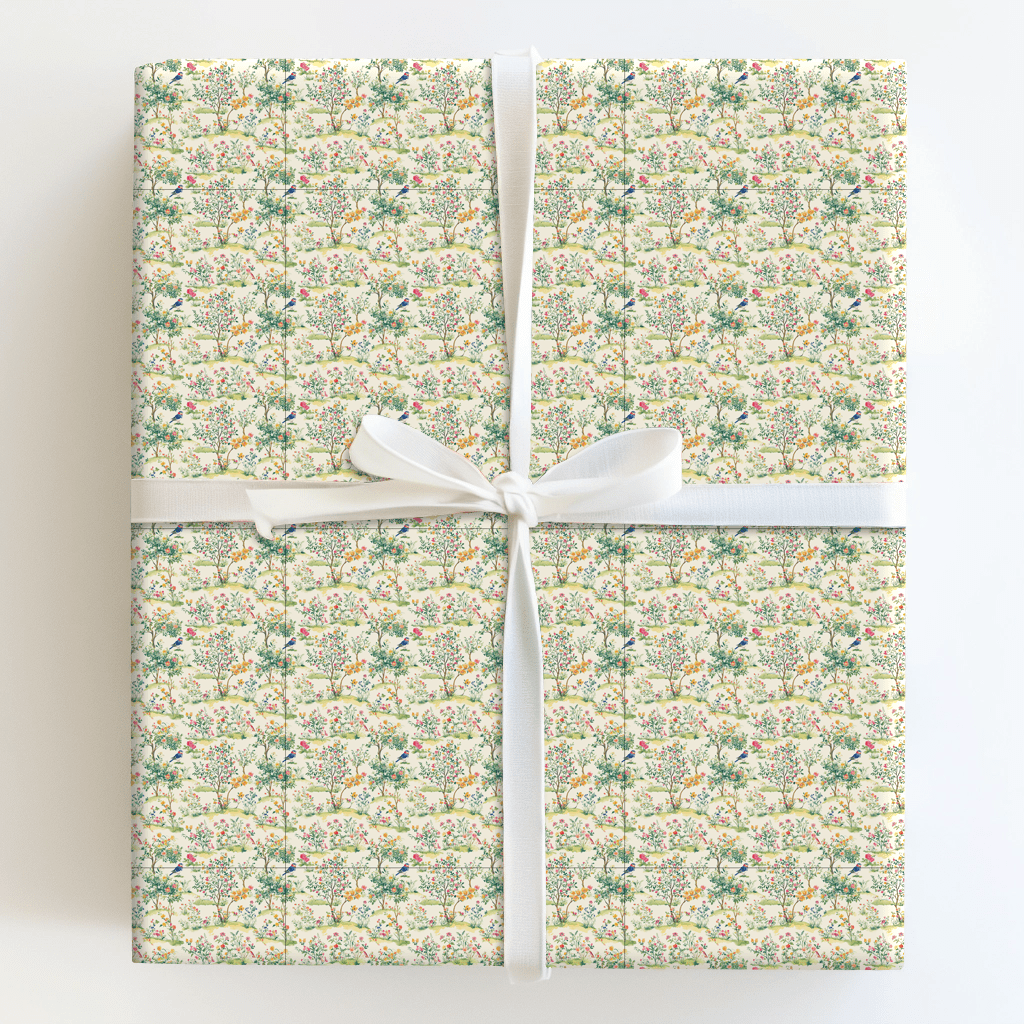 Feathers of Spring - Wrapping Paper - Aspen & Arlo
