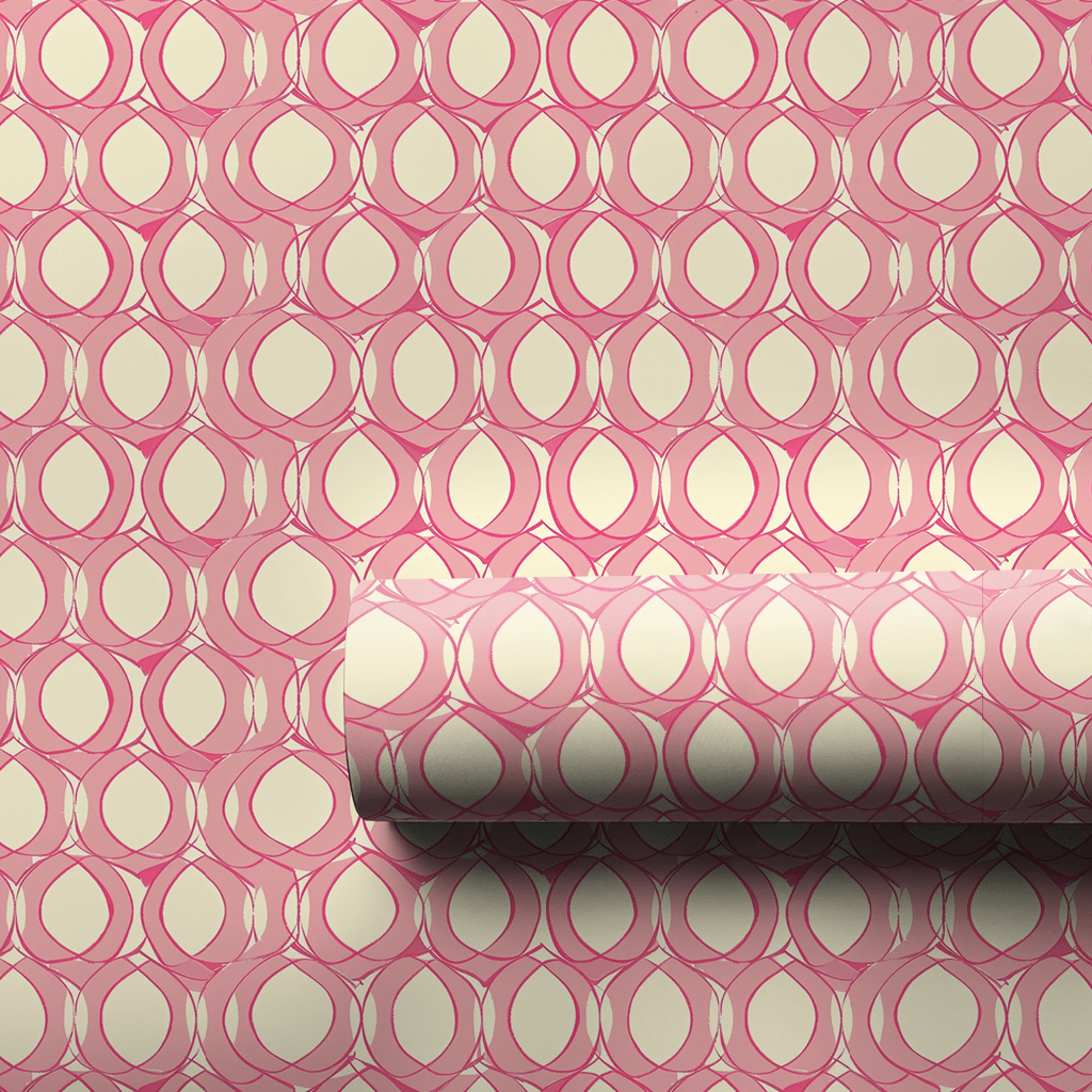 Peachy Wendy - Wrapping Paper - Aspen & Arlo