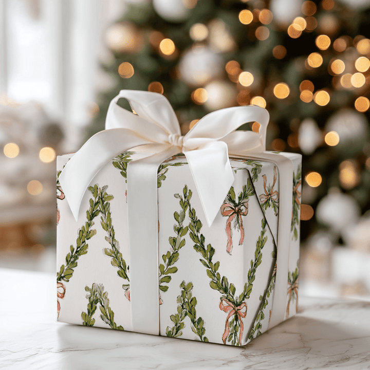 Bowtanical Garland - Wrapping Paper - Aspen & Arlo
