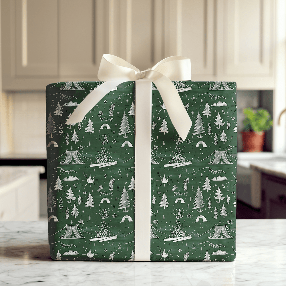 Woods Weekend - Wrapping Paper - Aspen & Arlo