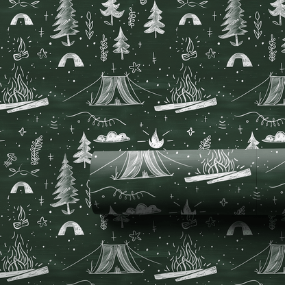 Woods Weekend - Wrapping Paper - Aspen & Arlo