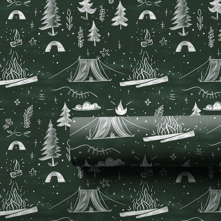 Woods Weekend - Wrapping Paper - Aspen & Arlo