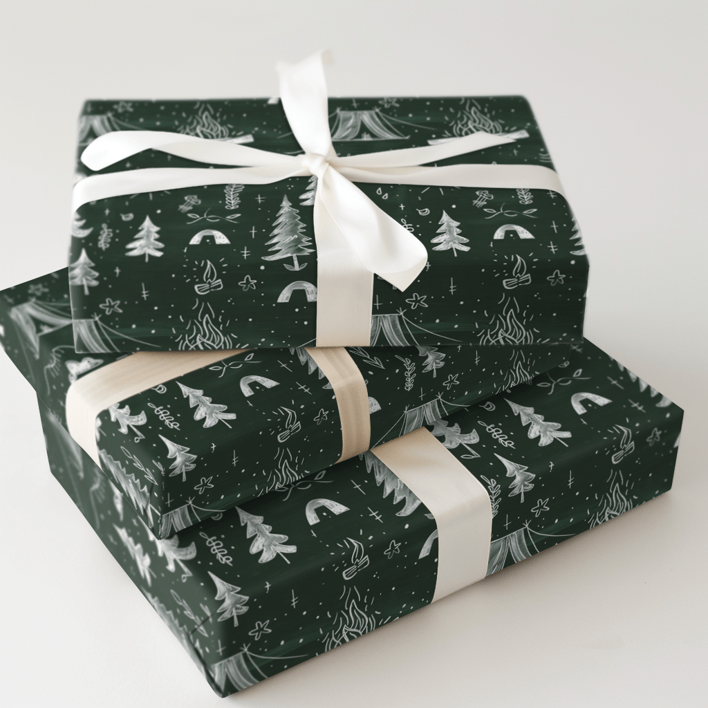 Woods Weekend - Wrapping Paper - Aspen & Arlo