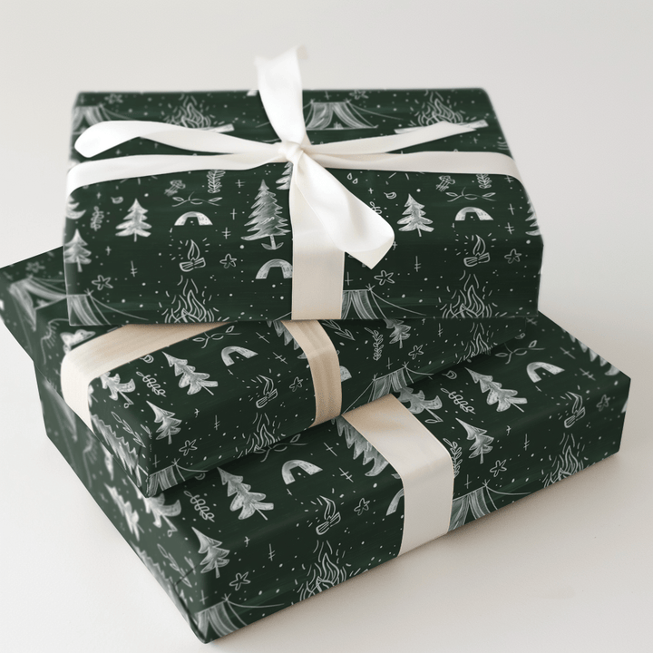 Woods Weekend - Wrapping Paper - Aspen & Arlo