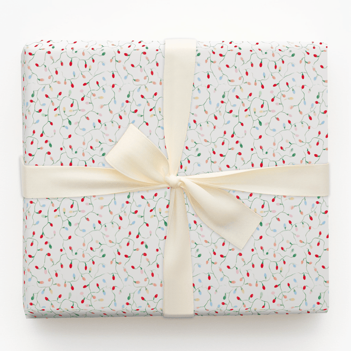 Tangled Lights - Wrapping Paper - Aspen & Arlo