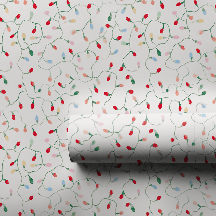 Tangled Lights - Wrapping Paper - Aspen & Arlo