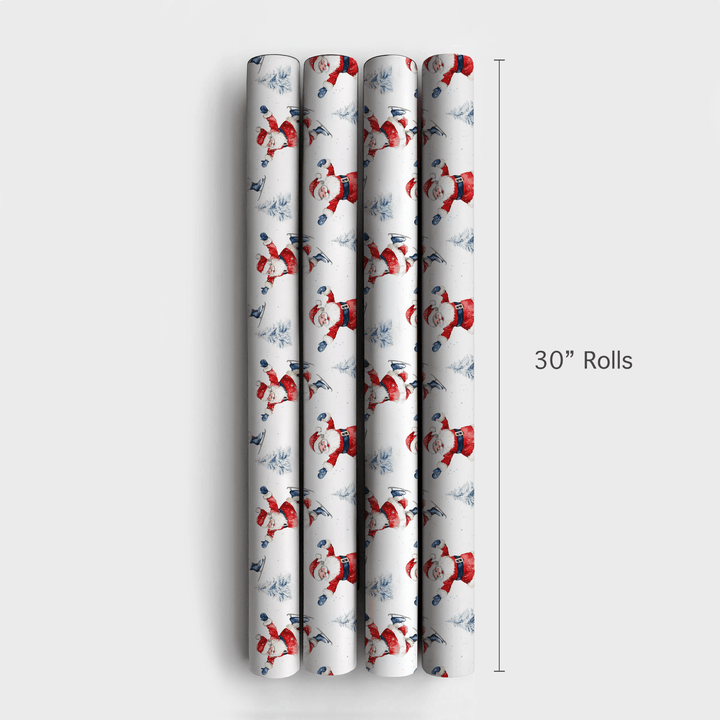 Merry Skate - tacular - Wrapping Paper - Aspen & Arlo