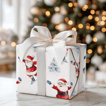 Merry Skate - tacular - Wrapping Paper - Aspen & Arlo