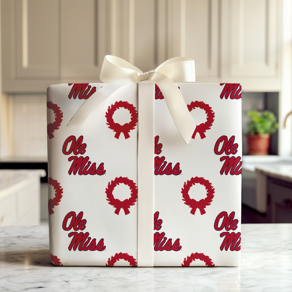 Ole Miss Wreath
