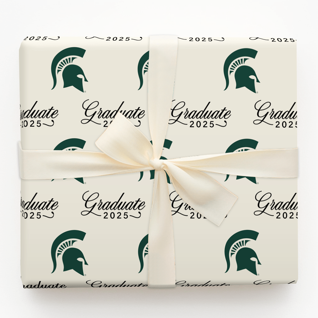 Michigan State Graduate - Wrapping Paper - Aspen & Arlo