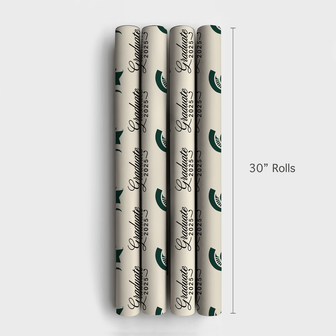 Michigan State Graduate - Wrapping Paper - Aspen & Arlo
