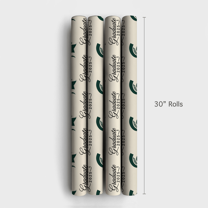Michigan State Graduate - Wrapping Paper - Aspen & Arlo