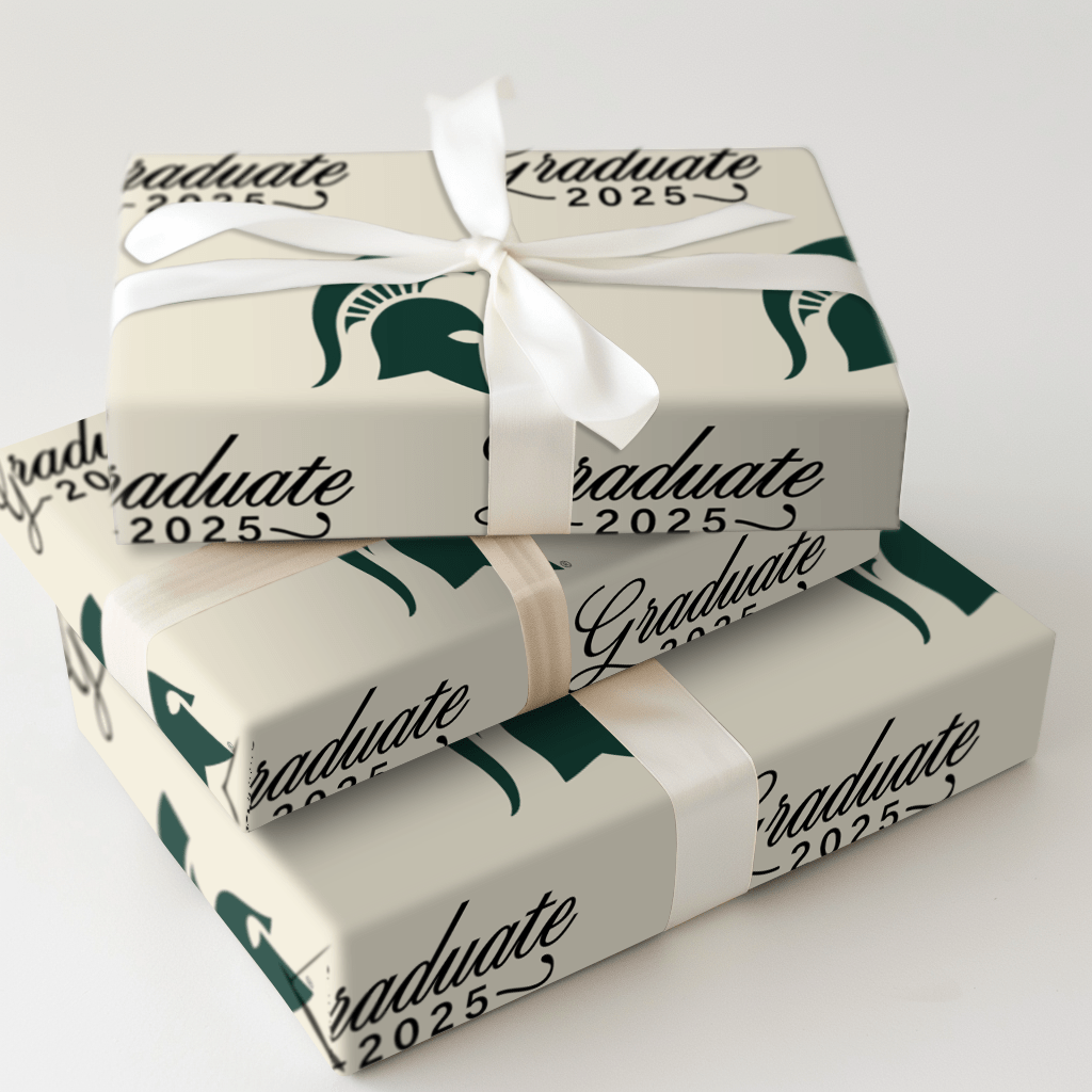 Michigan State Graduate - Wrapping Paper - Aspen & Arlo