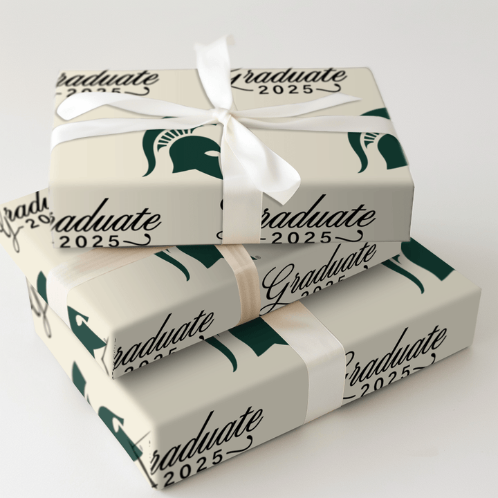 Michigan State Graduate - Wrapping Paper - Aspen & Arlo