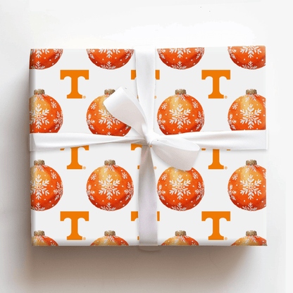 Big Orange Bauble - Wrapping Paper - Aspen & Arlo