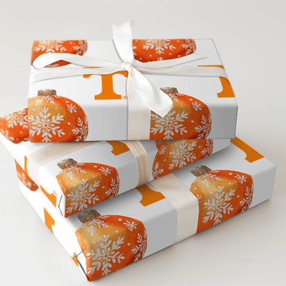 Big Orange Bauble - Wrapping Paper - Aspen & Arlo