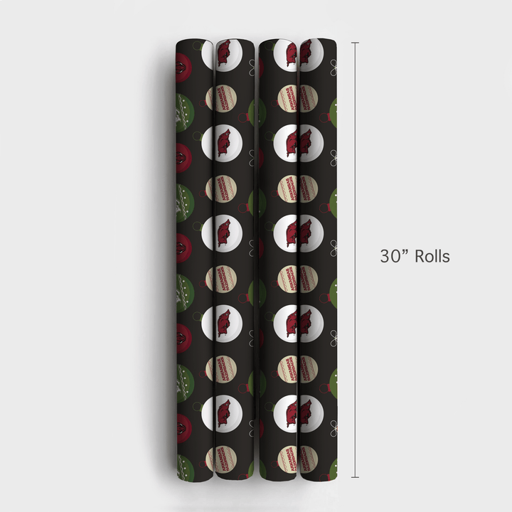 Hog Ornaments - Wrapping Paper - Aspen & Arlo