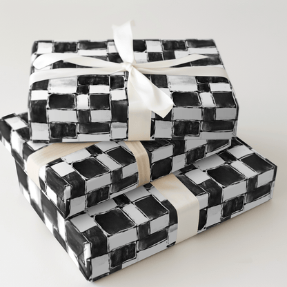 Pit Crew Round - Wrapping Paper - Aspen & Arlo