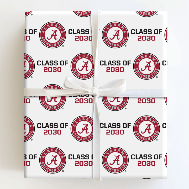 Alabama Circle Class of 2030 - Wrapping Paper - Aspen & Arlo