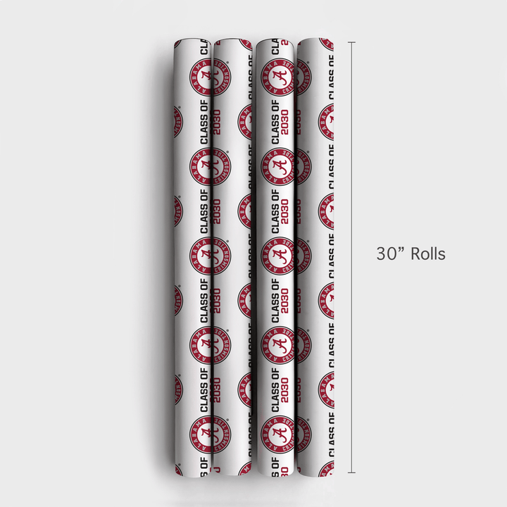 Alabama Circle Class of 2030 - Wrapping Paper - Aspen & Arlo