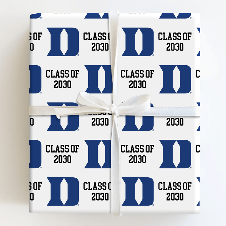 Duke Class of 2030 - Wrapping Paper - Aspen & Arlo