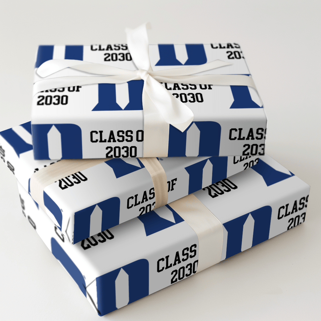 Duke Class of 2030 - Wrapping Paper - Aspen & Arlo