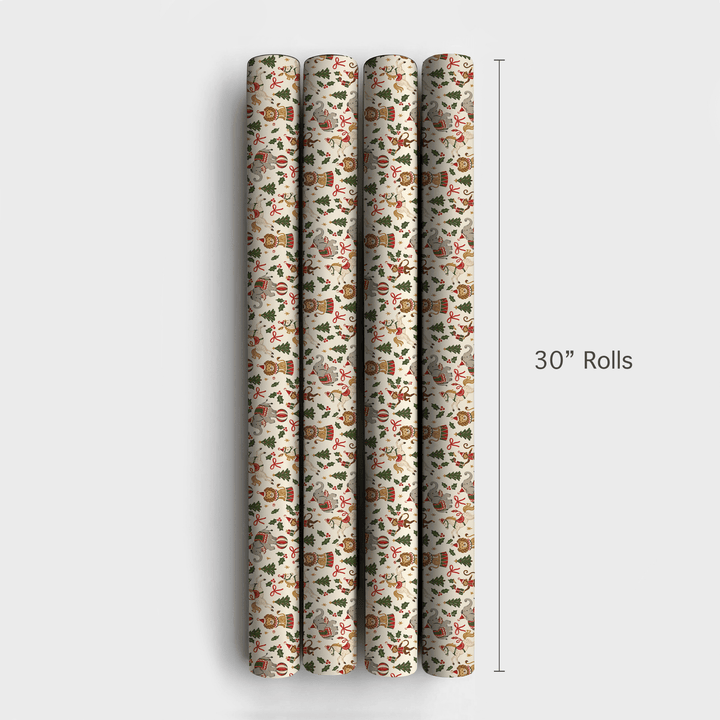 Big Top Christmas - Wrapping Paper - Aspen & Arlo