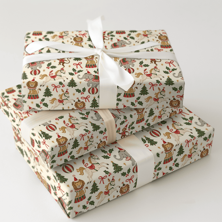 Big Top Christmas - Wrapping Paper - Aspen & Arlo