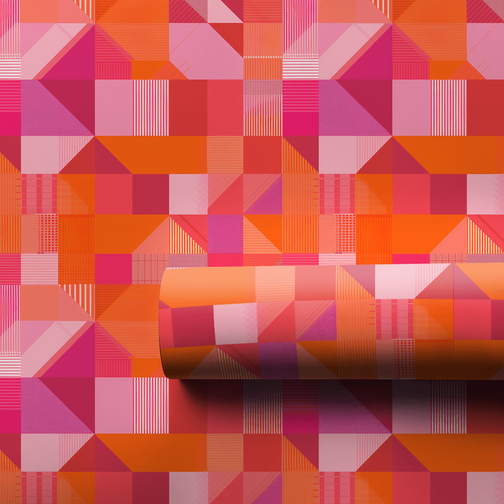 Pink Mango Tango - Wrapping Paper - Aspen & Arlo