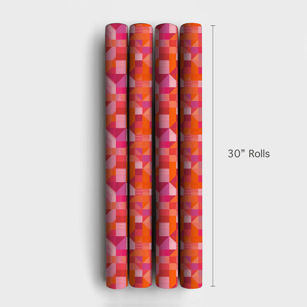 Pink Mango Tango - Wrapping Paper - Aspen & Arlo