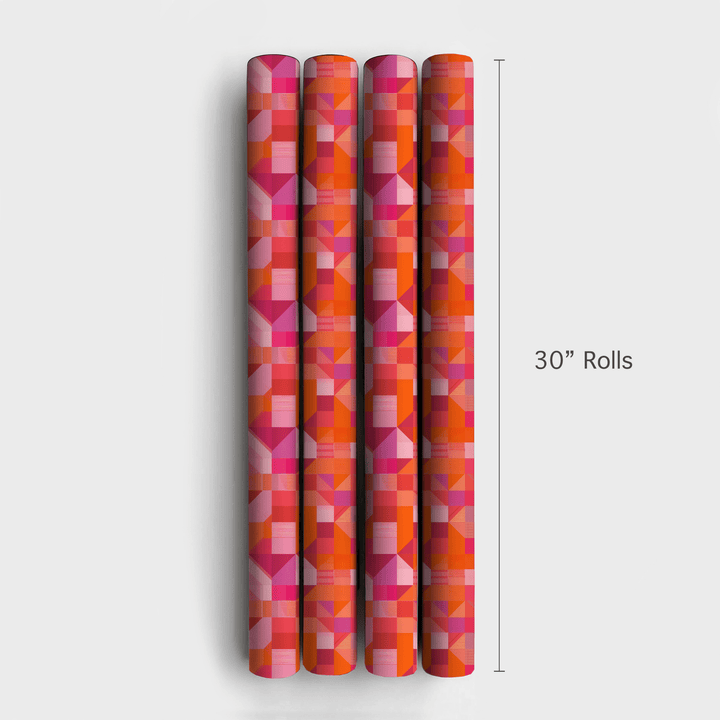 Pink Mango Tango - Wrapping Paper - Aspen & Arlo