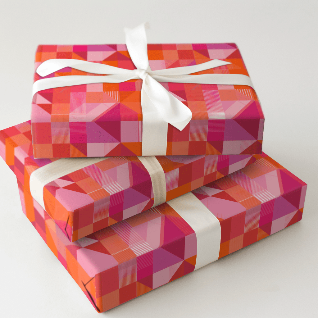 Pink Mango Tango - Wrapping Paper - Aspen & Arlo