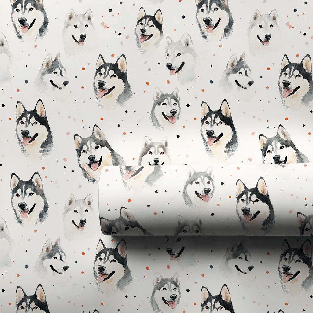 Snowy Surprise Party - Wrapping Paper - Aspen & Arlo