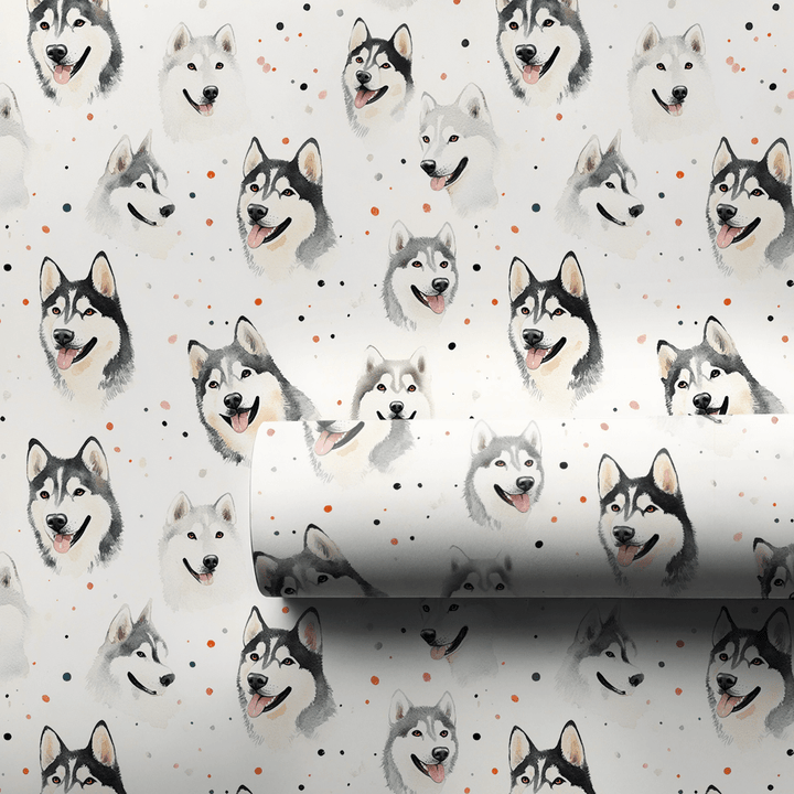 Snowy Surprise Party - Wrapping Paper - Aspen & Arlo