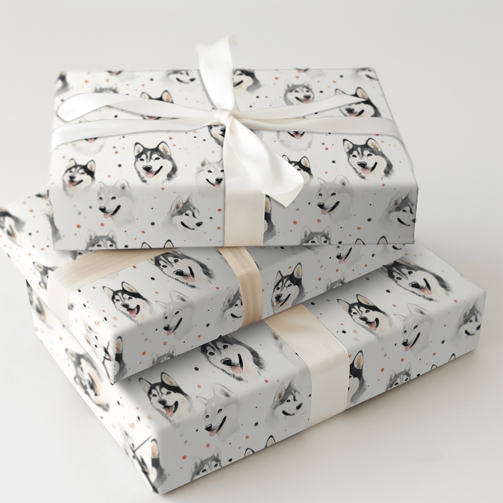 Snowy Surprise Party - Wrapping Paper - Aspen & Arlo
