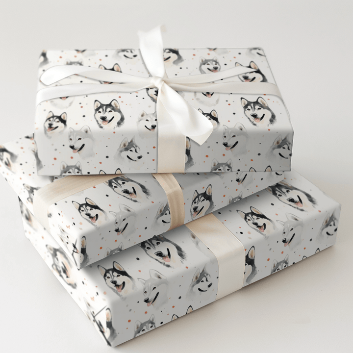 Snowy Surprise Party - Wrapping Paper - Aspen & Arlo