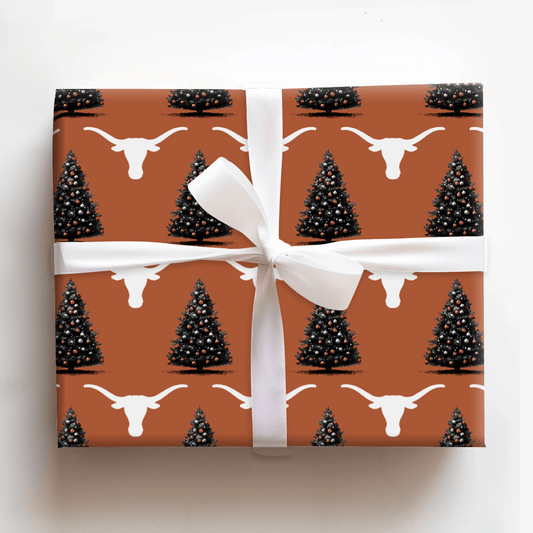 Longhorn Pine - Wrapping Paper - Aspen & Arlo
