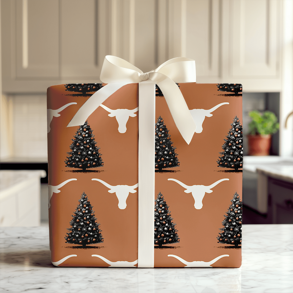 Longhorn Pine - Wrapping Paper - Aspen & Arlo