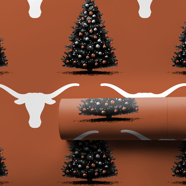 Longhorn Pine - Wrapping Paper - Aspen & Arlo