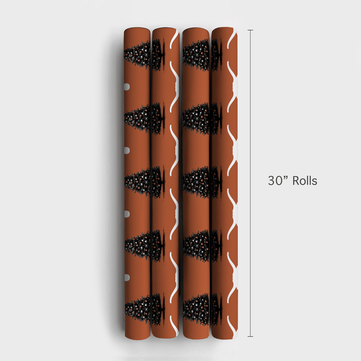 Longhorn Pine - Wrapping Paper - Aspen & Arlo