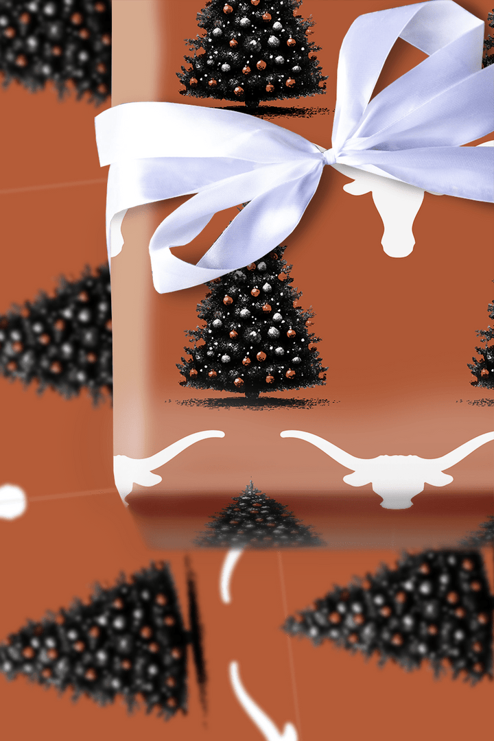 Longhorn Pine - Wrapping Paper - Aspen & Arlo