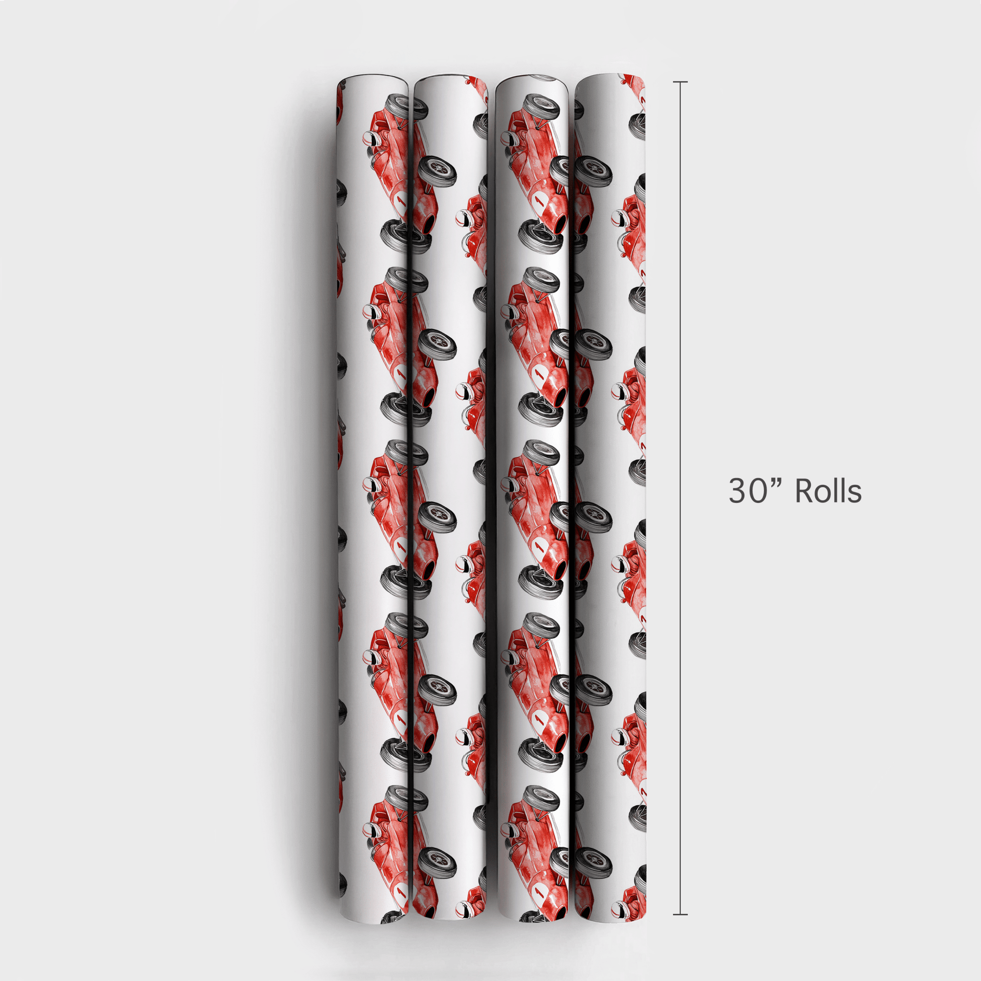 Red Race - Wrapping Paper - Aspen & Arlo