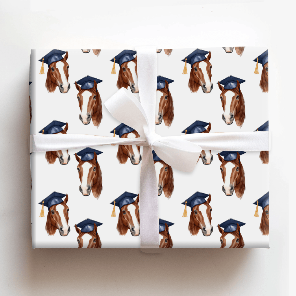 Clydesdale Graduate - Wrapping Paper - Aspen & Arlo