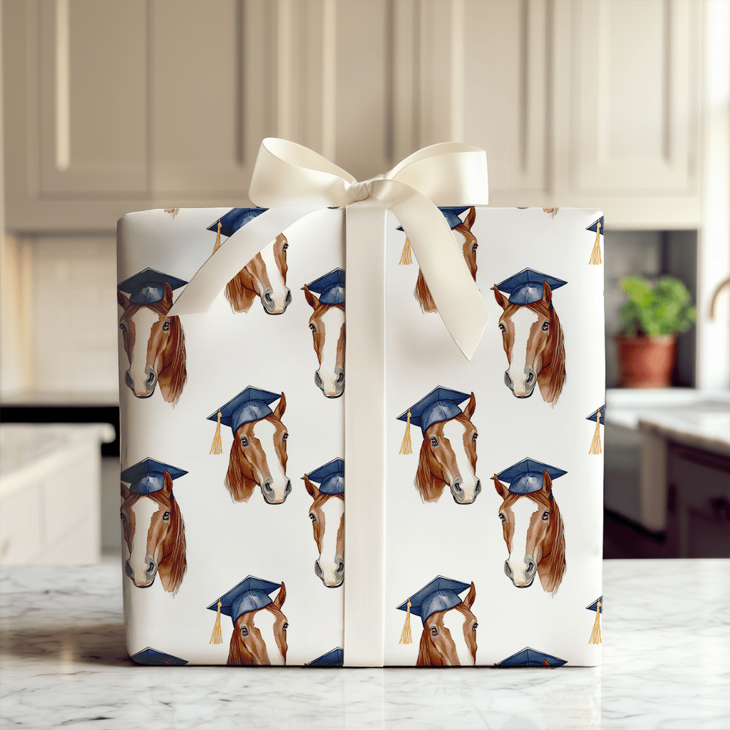 Clydesdale Graduate - Wrapping Paper - Aspen & Arlo