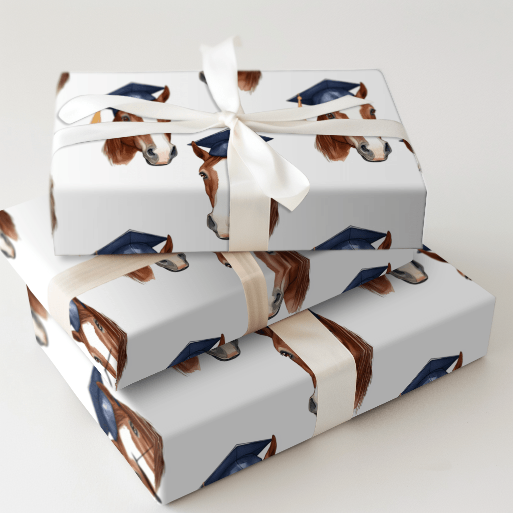 Clydesdale Graduate - Wrapping Paper - Aspen & Arlo
