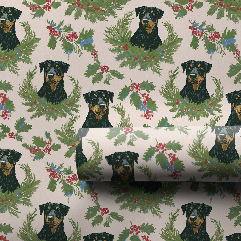 Beauceron Holly Days