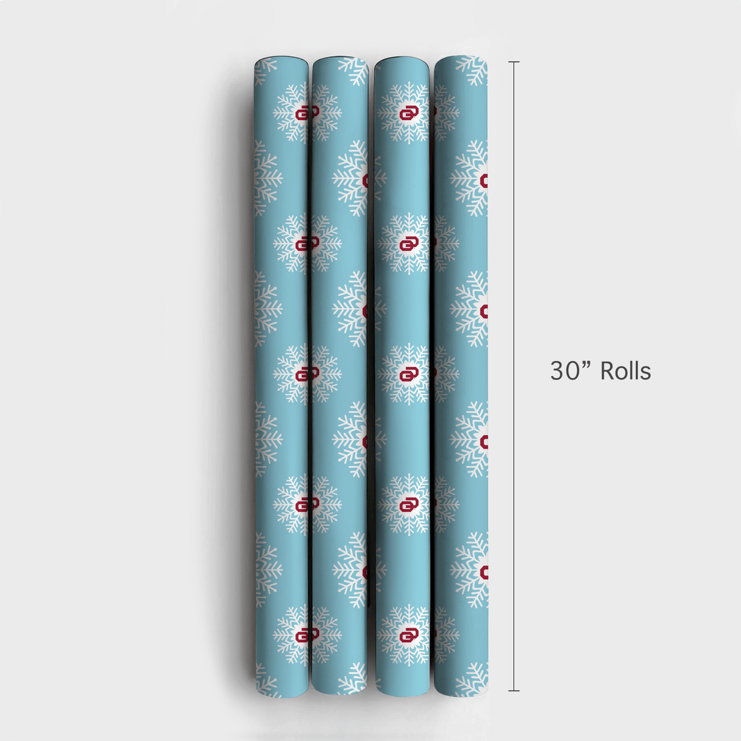 Sooner Snowflake - Wrapping Paper - Aspen & Arlo