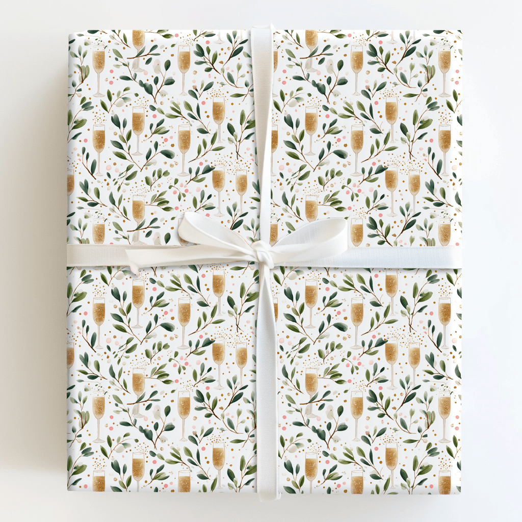 Bubbly Botanica - Wrapping Paper - Aspen & Arlo