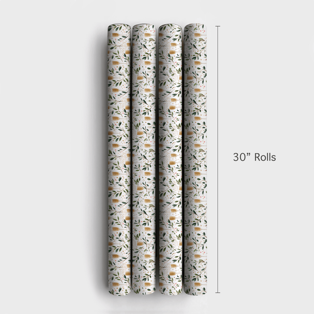 Bubbly Botanica - Wrapping Paper - Aspen & Arlo